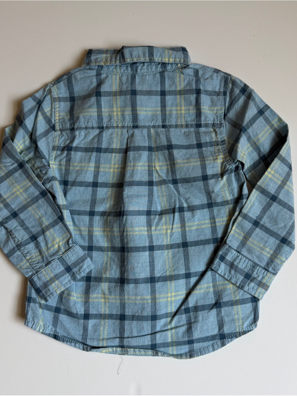 Bundle Cat & Jack and Crewcuts Boys Size 3T Gingham Button Down Shirts - Picture 5 of 15